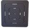 Castelmerlino Caillebotis de douche gris-brun en contreplaqué marine Okumè 60x60 cm pour vaisselle 80x80 cm