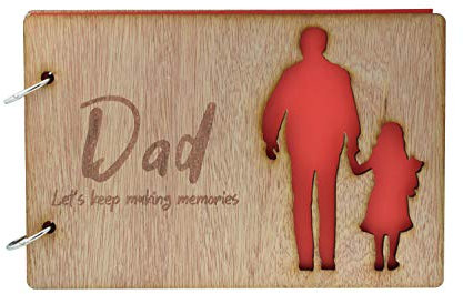 Dad & Daughter Scrapbook - Dad Let's Keep Making Memories, Perfekt für Muttertag, Geburtstag und Weihnachten (Way-bookdadg)
