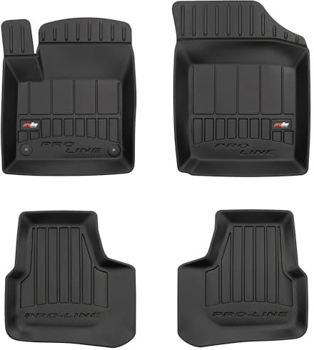 MOTOS Gummimatten Auto Fussmatte passend für SEAT MII 2011-2019 Verbessern Sie Ihren Reisekomfort mit Antirutschmatte Auto 3D- Allwetter fußmatten Auto, Schutz vor Verschmutzung