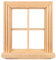 Toddmomy Miniatur Puppenhaus Fenster Holz: 1:12 Beige Unlackiertes Fenster Puppenhaus FüR DIY Dekoration Ideal FüR Kreative Spielstunden Und TraumhäUser