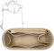 Lckaey Geldbörse Rucksack Organizer für Le pliage Rucksack Filztasche Einsatz Organizer Multi Pocket 1013beige