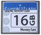 Vklopdsh Carte Mémoire Compact Flash 16 GB (Blanc & Bleu)