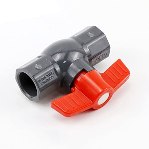 UYSELA 1 Stück Pvc-Kugelhahn-Aquarium-Rohrverschraubungen, Für Garten, Haus, Bewässerung, Wasserversorgung, Rohrverbinder, Innendurchmesser 20/25/32/40/50 Mm/Inner Dia.160Mm