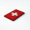 Patch Force - Schweiz Flagge Rubber Patch (farbig) 8 x 5 cm - Als Abzeichen für Uniformen, Schutzweste, Einsatztasche, Jacke oder Rucksack - Für Bundeswehr, Polizei und Militär