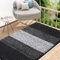 Homaxy Door Mats Indoor, Machine Washable Soft Doormats, Dirt Trapper Super Absorbent Entrance Rug, Non-slip Floor Mats For Inside, Front Back Door, Pets and Dogs (80 X 100 cm, Black)
