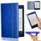 Étui pour liseuse Sony PRS-T2/PRS-T1 6 - Étui pour liseuse Sony PRS-T1 Smart Slim Light Folio pliable en cuir PU - Étui pour Sony PRS-T2 - Bleu