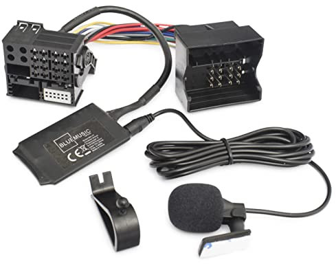 BlueMusic Bluetooth Musik Freisprechen kompatibel für Audi A4 B8 A5 8T/8F Q3 Q5 mit Chorus Concert Symphony Radio
