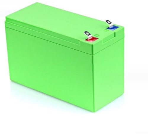 Battery Case without Battery, Holder Storage Box For 12V 7Ah Battery, Fit 18 650 Cells, Nickel Strip(only box-green)