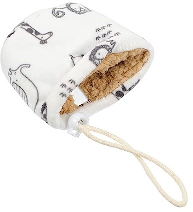 BESTonZON Housse de Biberon Anti-Chute pour Bébé Manchon Isolant en Tissu Oxford Protection Solide Décoration Pratique Utilisation 1 Pièce