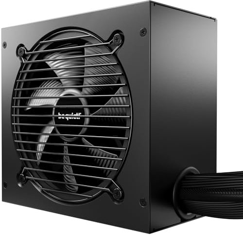 be quiet! Pure Power 12 750W Fuente de alimentación, eficiencia 80 Plus® Gold, ATX 3.1 Totalmente Compatible con PCIe 5.1, Ventilador be quiet! de 120 mm excepcionalmente silencioso, tecnología LLC