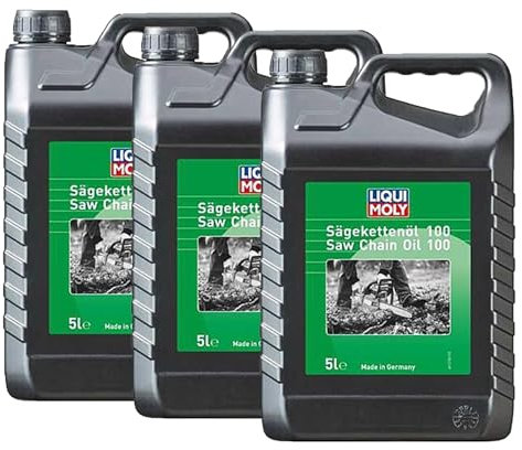 Chainsaw Oil Petrol & Electric Pole Saws Hedge ISO100 3x5L