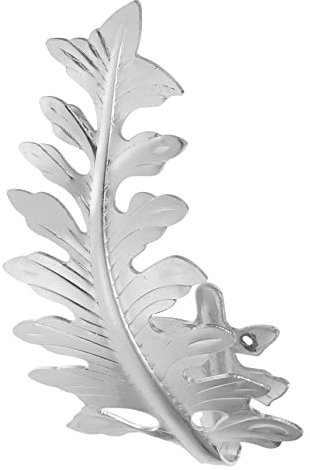 Zerodeko Vorhanghalter in Blattform Vorhanghalter Aus Metall in Blattform Für Dekorative Fenstervorhänge