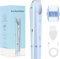 glow aura GlowShave – 2-in-1 Women’s Body Shaver Damenrasierer mit USB-C, wasserdicht, elektrisch für Gesicht, Beine & Arme