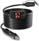 RGBer® Zigarettenanzünder 12 Volt Verlängerung Kabel,Zigarettenanzünder Verlängerung mit Batteriewächter 12v für Auto Kühlbox geeignet.