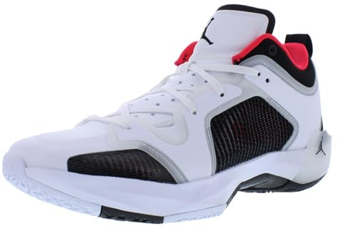 Nike Herren Kd Trey 5 VIII Basketballschuhe, Weiß/Schwarz, Sirenenrot, 43 EU