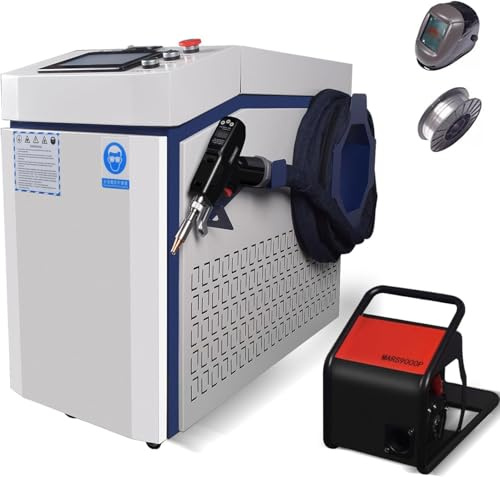 Fiber Laser Welding Machine 1500W 4 in 1 Laser Welder Cleaning Cutting Soldering Machine Raycus Handheld Welder for All Metal Rust Removal Clean Industrial Use