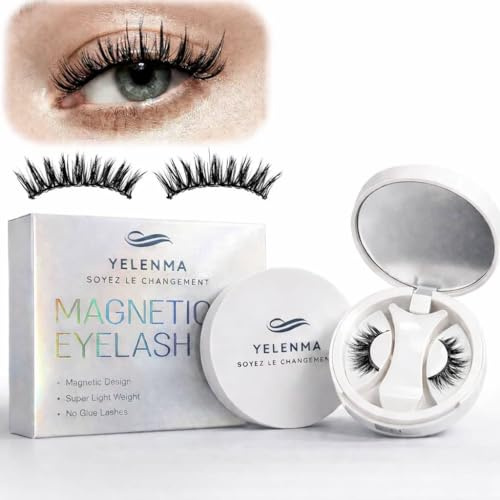 Faux Cils Magnétiques avec Applicateur (Faux cils épais)