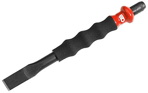 FACOM - Burin Gainé de Mécanicien - 263.G20 - Tranchant et Tête de Frappe Robustes - Manche Ergonomique Antidérapant - Angle de Tranchant 60° - Convient pour une Utilisation Professionnelle
