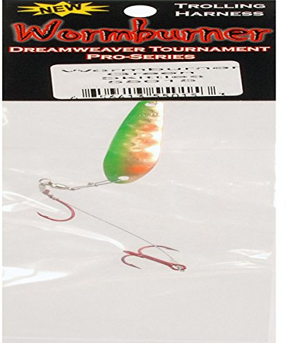 Dreamweaver Fishing Spoon Lure, Green/Gold