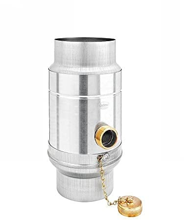 Zink Regenwassersammler DN 87 mit Schlauchpaket