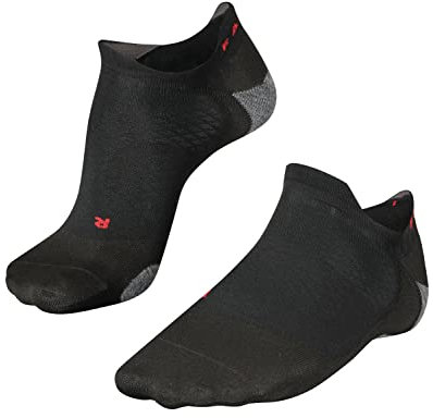 FALKE Damen Laufsocken RU5 Race Invisible W In Funktionsmaterial antiblasen 1 Paar, Schwarz Black-Mix 3010, 37-38