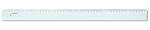 CREATIV DISCOUNT NEU Lineal, Kunststoff transparent, 50 cm