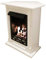 Chimenea de gel de etanol, modelo Madrid, para esquina, pack de 27 piezas