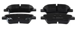 Bosch BP1942 - Brake Pads Car Rear Axle - 1 Set of 4 Pads | Bosch Quality - Reduced Noise and Dust - ECE-R90 Certified - Copper-Free