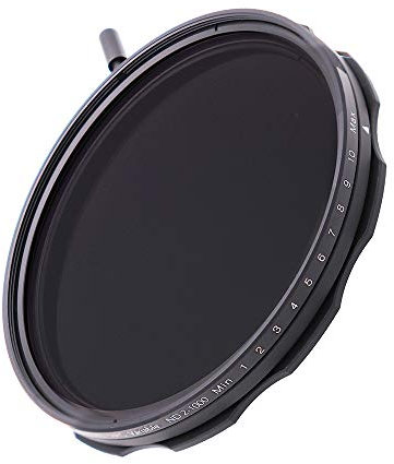 JONGSUN Variable ND Filter 82mm, S-Pro HD MRC 16-Schicht Nanobeschichtung, ND2-ND1000, Kameraneutraler Dichtefilter