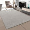 SANAT Teppich Wohnzimmer - Creme Hochflor Langflor Teppiche Modern, Größe: 140x200 cm