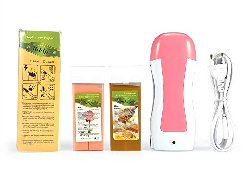 Wax Roller Heater, Wax Cartridge Heater Kit Cartridge Waxing Hair Removal Machine for Hand Foot Elbow Arm Leg Armpit and Bikini(#1)