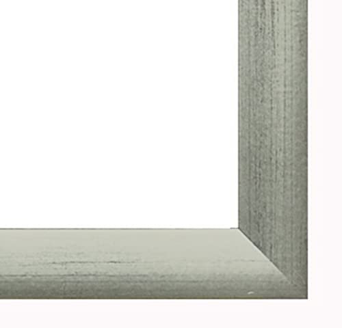 Bilderrahmen Olympia Champagner 40 x 100 cm Panorama modern stabil eckig hochwertig preiswert mit klarem Kunstglas