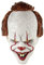 Pennywise Scary Clown Latex Mask Joker Scary Creepy Halloween Costume Props Face Mask for Adults