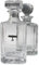 Biplane Cut Crystal Glass Decanter & Golf Ball Style Stopper 33