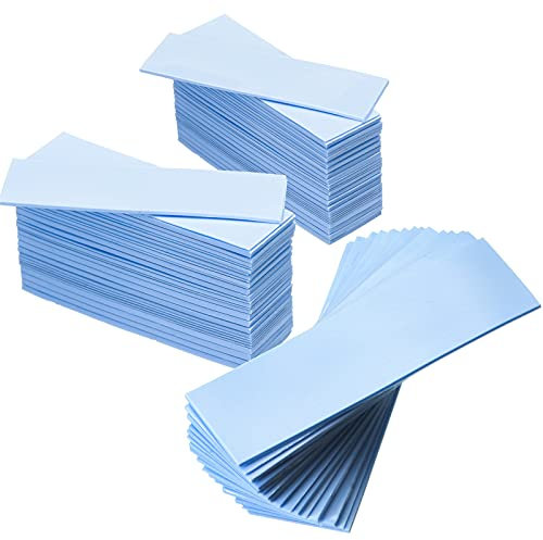 30 Stücke 67 x 20 mm Silikon Wärmeleitpad Wiederverwendbar Wärmeleitend Silikon Pad Jede Dick 0,5/1/ 1,5 mm Packung von 10 Stücke für GPU Kühlkörper CPU Chip Wärmeleitung LED Wärmeleitung