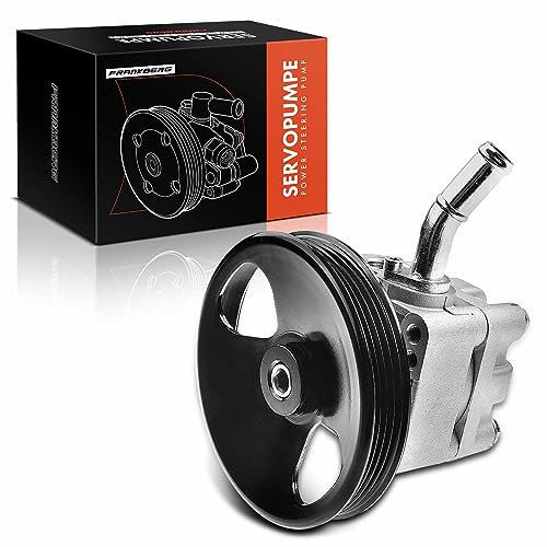 Frankberg Servopumpe Hydraulikpumpe Lenkung Kompatibel mit Almera II N16 1.5L 1.8L 2000-2006 Primera P12 1.6L 1.8L 2002-2008 Benzin Replace# 49110BM701
