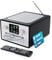 Internet Radio CD Player with DAB+ | Bluetooth, Spotify Connect, Podcasts | FM Radio, Dual Alarm, 90 Presets | Custom EQ Settings | Full Colour LED Display & Remote Control | MAJORITY Homerton (Black)