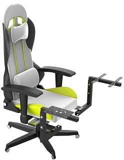 Avisiri Universal Games Chair Mount for Flight Sim Game Joystick, Throttle and Hotas Systems for Logitech X56, X52 Pro, Thrustmaster T-Flight Hotas, A10C Hotas Warthog, T.16000M, TCA