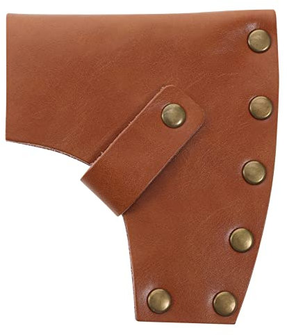 DOITOOL Axtsatz Beile das Beil Schutzhülle für den Außenbereich Beil Ledertasche bewachen Fall Werkzeug Lederscheide für Äxte Beilscheide Axtscheide aus Leder draussen Lederetui kleine