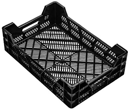 vdvelde.com - Teich Kiste 60x40x20cm (3er Set) - Stabiles Pflanzsystem für Wasserpflanzen - Höhenunterschiede im Teich - Große Teich Kisten - Passende Tiefe für alle Arten von Teichpflanzen