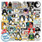 Linux Stickers 62pcs Work Decals Aesthetic Waterproof Vinyl Pack Stickers for Water Bottle Laptop Kids Adults Teens Girls Phone Skateboard DIY Decorative Supplies Activities Party