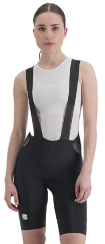 Sportful 1122018-171 Classic W BIBSHORT Pantaloncini Donna Black Ash Grey L