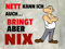 Blechschild 30x40 nett kann ich auch bringt aber nix Wand Deko Cafe Sammler Geschenk