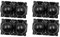 ZONADAH 4 Pack Garden Plant Root Growing Box 8cm Reusable High Pressure Tree Rooter Propagation Ball Grafting Device Botany Root Controller for Plant Cutting Seedlings