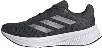 adidas Femme Response Runner Shoes, Carbon/Iron Metallic/Core Black, 40 EU