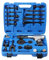 YILIKISS Vibro Druckluft Meißelhammer Satz Vibro-Druckluftmeißel 15tlg Air Hammer Kit Schlaghammer Ball Joint Dismantling Hammer mit Meissel, 2200r/min Mit Schnellwechselfutter Rückschlagdämpfung