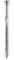 HSeasy Terra Inox TX 15 Terrassenbauschrauben 4 x 50 mm aus Edelstahl C1, 200 Stk. - Edelstahlschrauben zur Befestigung von Holzbodendielen, Mit Fräsrippen