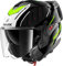 SHARK, Modularer Motorradhelm OXO RYDGER Black White Yellow KWY, XL