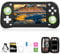 XF43 Handheld Games Consoles, Built in Open Source Linux System, 64G TF Card 15000 Games, 30 Emulators, 4.3-Inch IPS Screen, 3000mAh Battery Retro Handheld Game Console with Bag