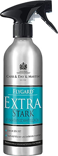 ePony Reitsport - Carr & Day & Martin Flygard Extra Stark DEET Insektenabwehrspray für Pferde - 500 ml Sprühflasche